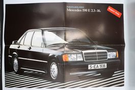 Mercedes 190 E 2.3-16 1984 Prospekt