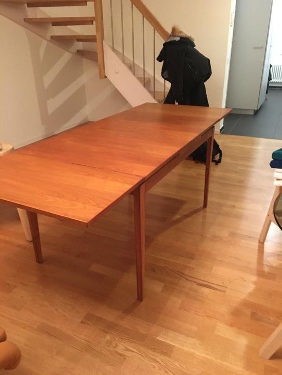 Teakholz Tisch Ausziehbar Kaufen auf Ricardo