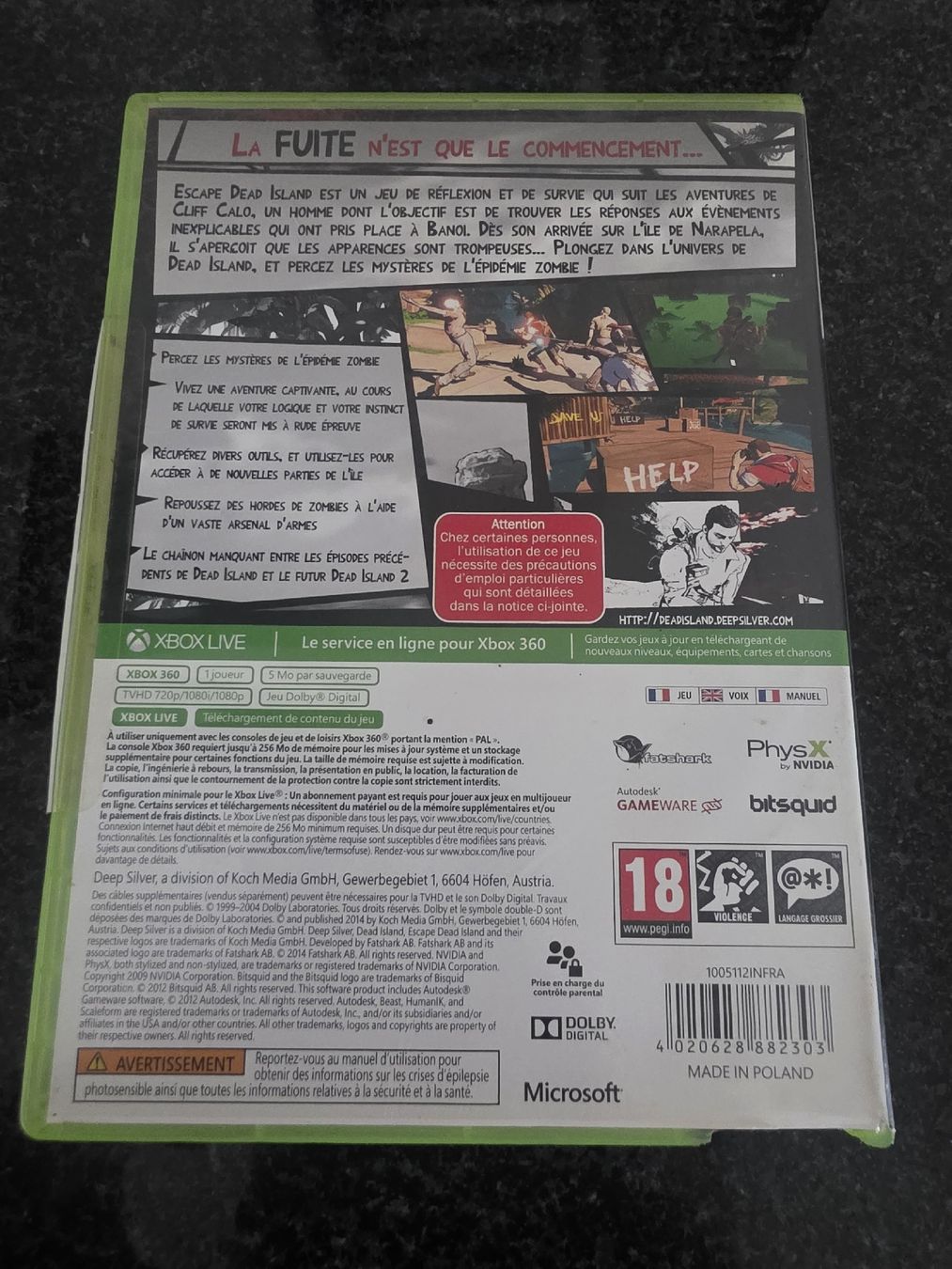 Giochi: Dead Island Escape Xbox 360 – Usato da Chavornay venduto da Crash37 1