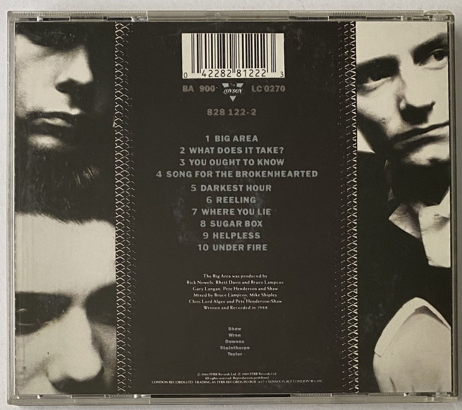 CD: Then Jerico, The Big Area – Usato da Flums venduto da Asquillo 1