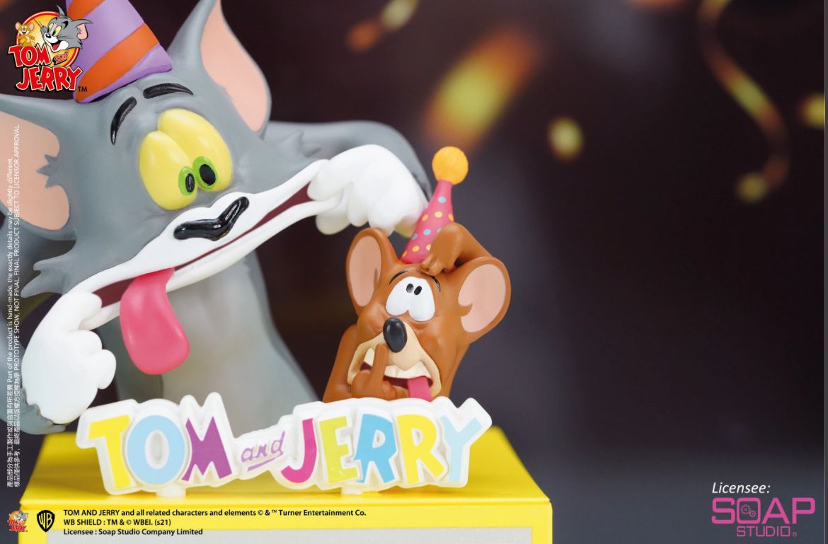 Statuette: Soap Studio Tom and Jerry Party Surprise 17cm – Nuovo e nell'imballaggio originale da Glattbrugg venduto da mynguyennn_ 1