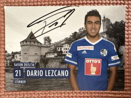 AK Autogrammkarte von FCL Dario Lezcano