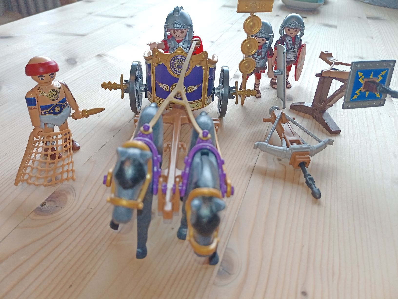 Playmobil Giocattoli: Playmobil Römischer Streiwagen – Usato da Basel venduto da kayabo 2