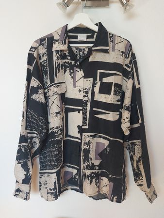 Chemisier 100% soie vintage - T. M/L