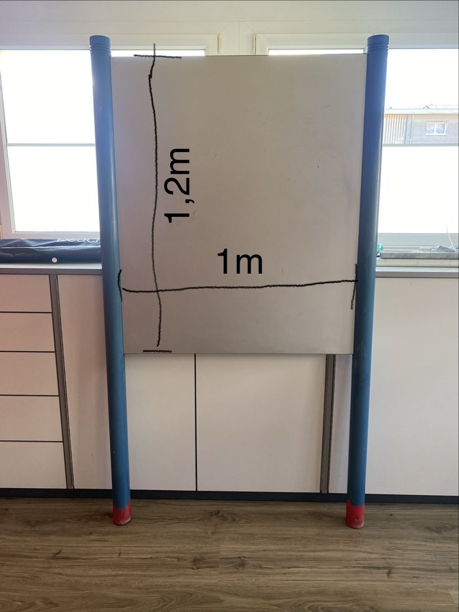 Insegne: Grosse Werbetafel, 100x120cm – Usato da Frutigen venduto da lola080