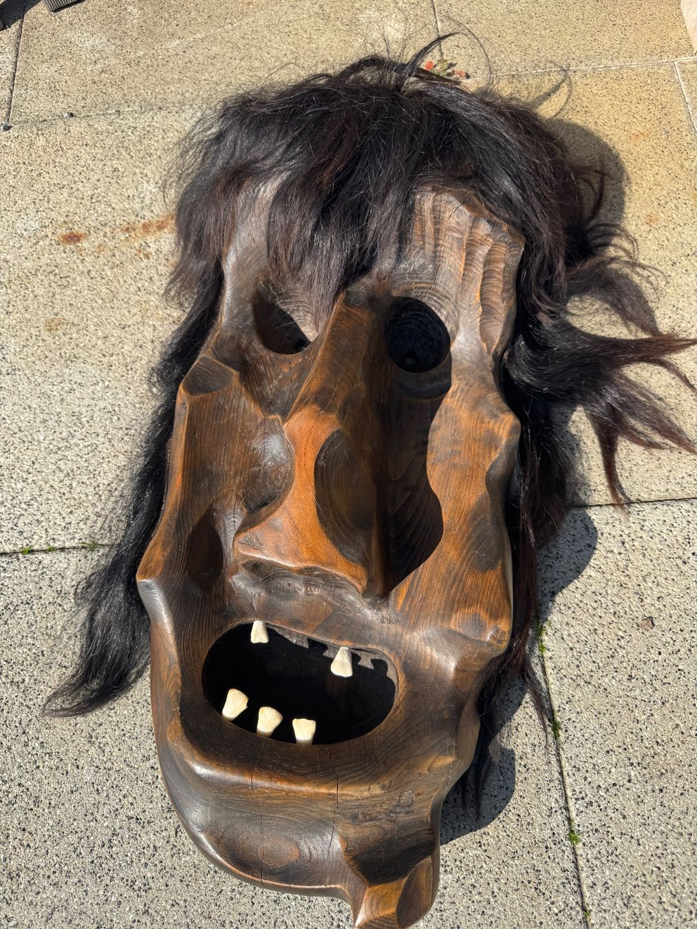 Maschere: Lötschental Maske gross ca 62cm – Usato da Grossaffoltern venduto da sherry73 2