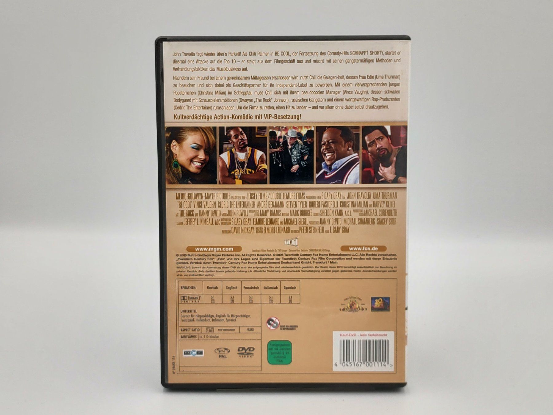Tutti i DVDs: BE COOL - Versand A-Post nur CHF 2.50! – Usato da Siblingen venduto da the_92m7 1