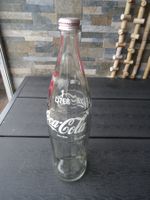 Coca-Cola Flasche 1 Liter leer mit Deckel 90
