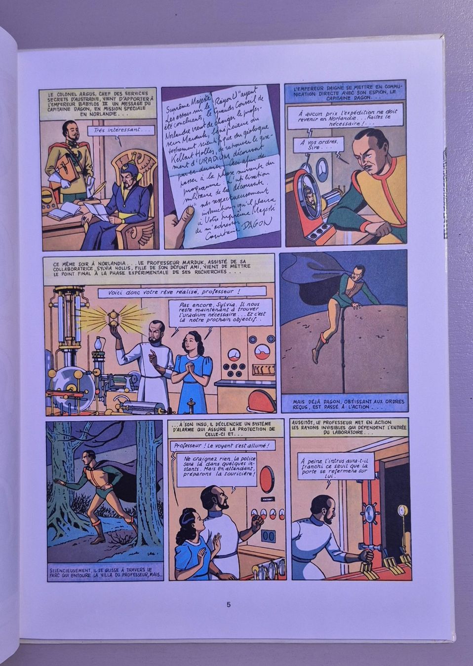 Fumetti: LE RAYON "U" - EDGAR P. JACOBS – Usato da Grand-Lancy venduto da loi_599y 5