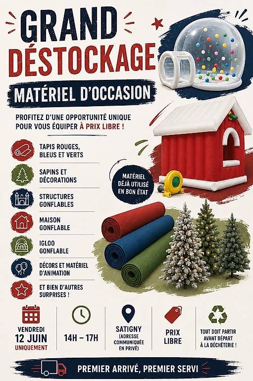 Tutte le decorazioni: Decorations, tapis, sapins, château gonflable – Usato da Genève venduto da ney_rb9r