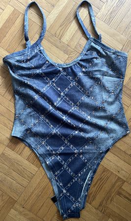 Sexy Jeans-Look Sommer Body, neu mit Etikett, Grösse S/M