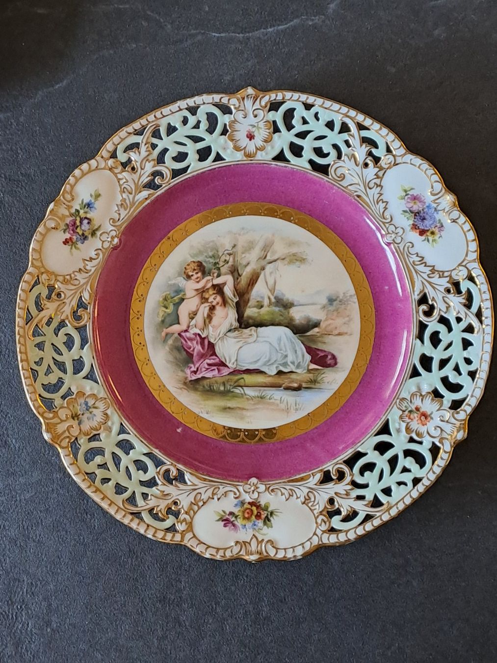 Tutte le decorazioni: Porzellan Zierteller – Usato da Küsnacht ZH venduto da Wari-5
