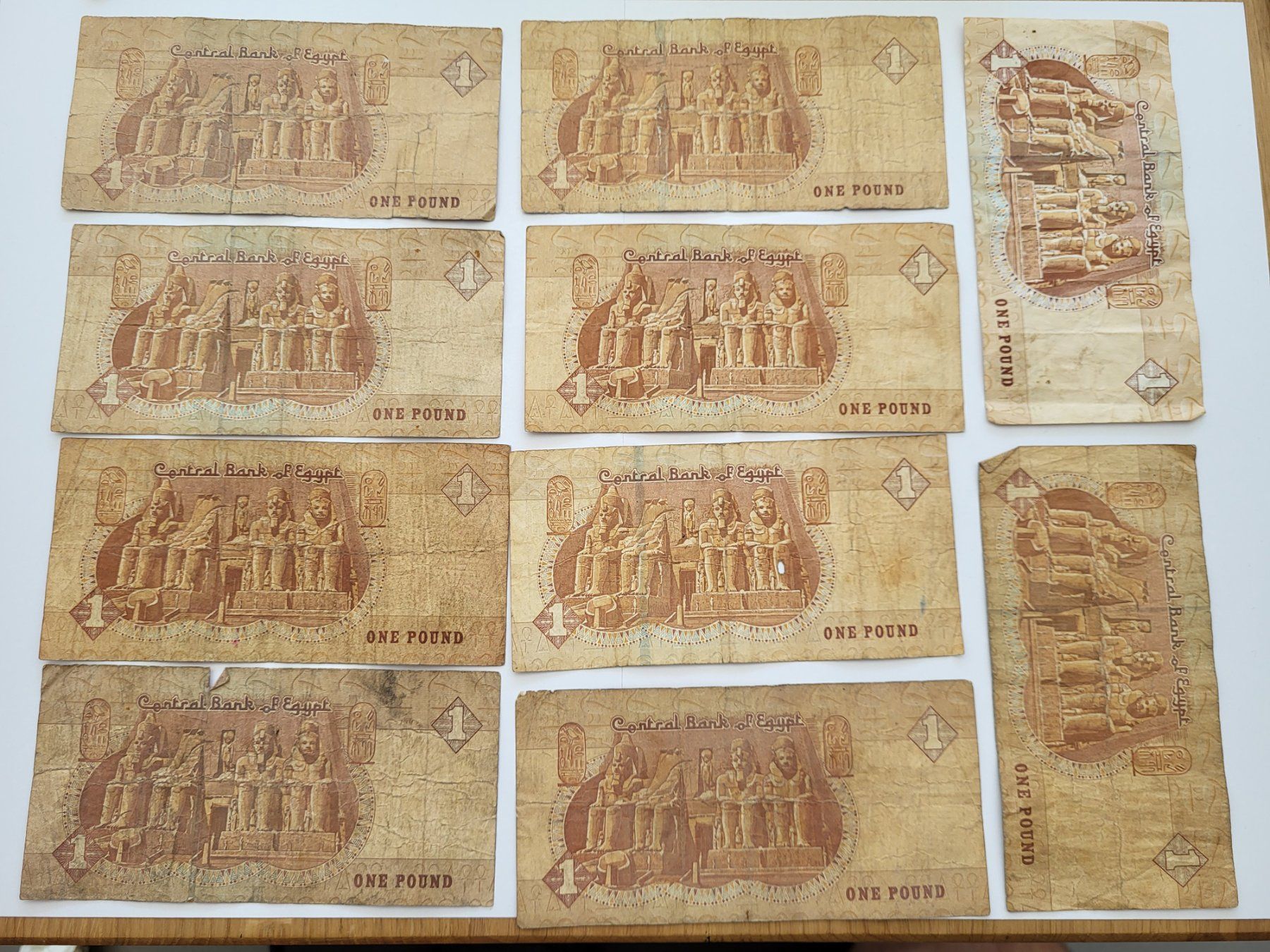 Banknoten: Banknoten aus Ägypten – Gebraucht aus Pravidondaz von LVtik 2