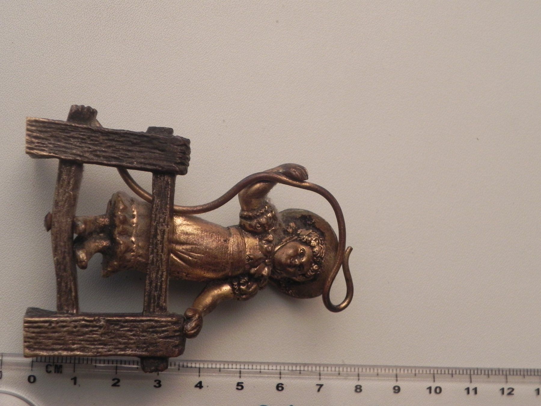 Figuren: Antike kleine Sammelfigur aus Messing oder Bronze – Gebraucht aus Minusio von Lory64 8