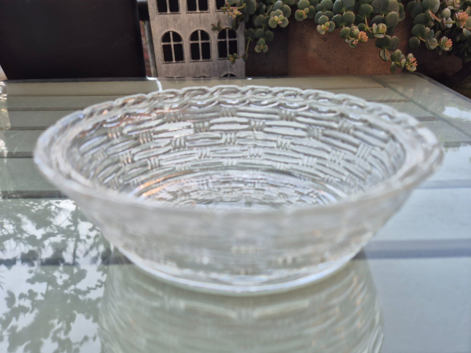 Contenitori & Simili: Glas-Henne / Dose mit Deckel, Vintage, – Usato da Bern venduto da aronari 6
