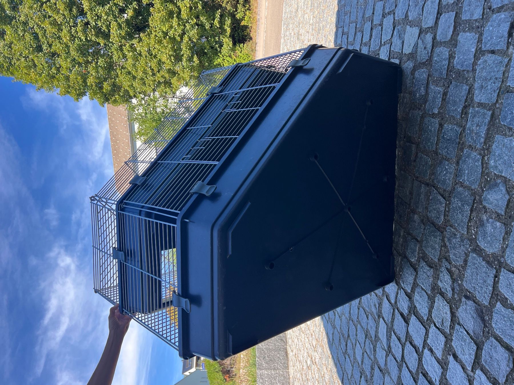 Gabbie, trasporto & Sicurezza: Eckkäfig Kleintierstall – Usato da Brütten venduto da canuk 3