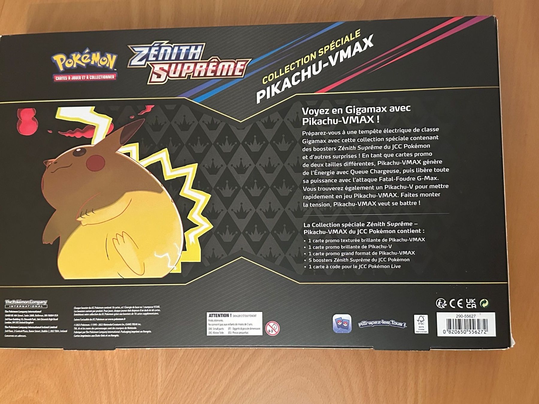 Pokémon Carte collezionabili: Zémith Supreme Collection Spéciale Pikachu-VMax – Nuovo e nell'imballaggio originale da Biel/Bienne venduto da PokeRom 1