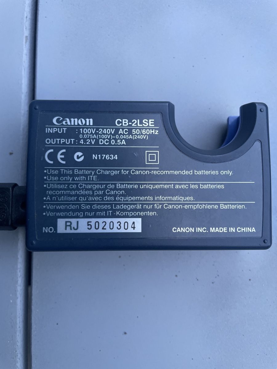 Canon Caricabatterie: Canon CB-2LSE Akku Ladegerät – Usato da Schüpfen venduto da jan_j2mw 1