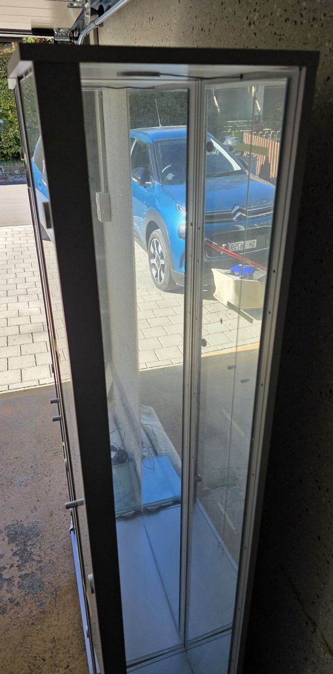 Vetrine: Vitrine 2er Set mit Beleuchtung silber – Usato da Schaffhausen venduto da Banana-Joe87 4