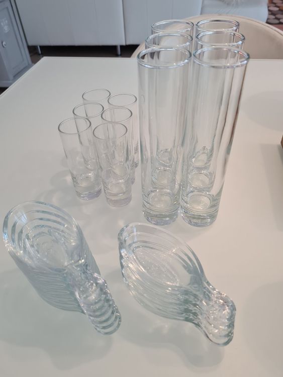 Gläserset u. Apéro-Schälchen | Kaufen auf Ricardo