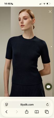 Lilysilk Seidenstrick Oberteil