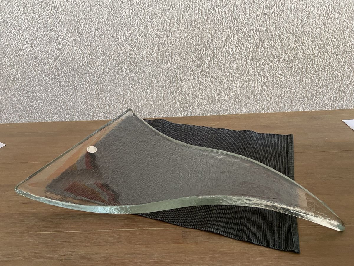 Glasi Hergiswil Servierplatten: Wunderschöne Platte von Glasi Hergiswil – Neu (gemäss Beschreibung) aus Dachsen von Jimmy0
