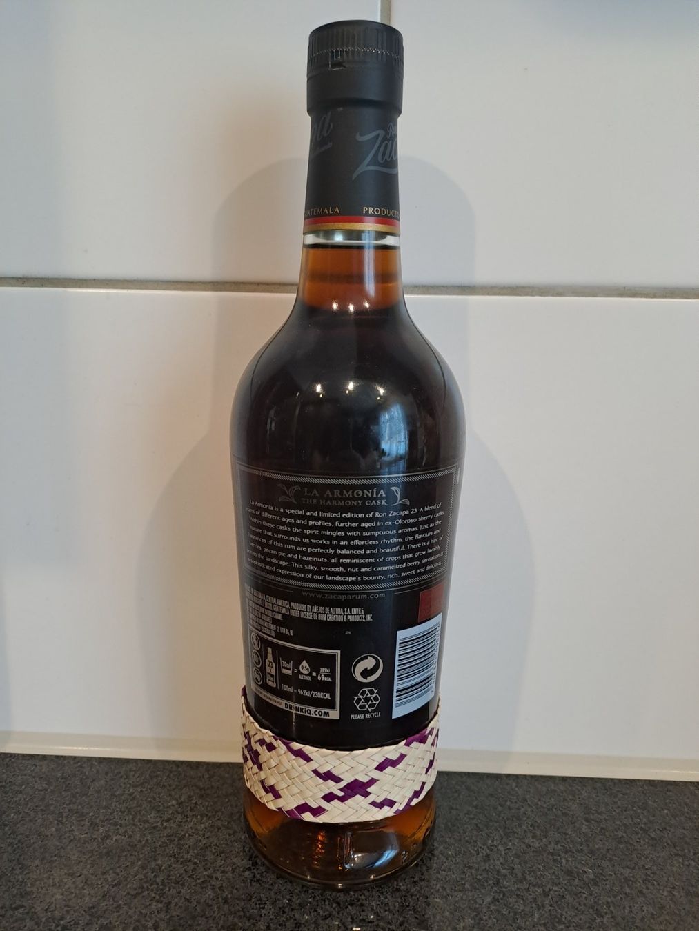 Zacapa Bevande alcoliche: Ron Zacapa Centenario La Armonia Limited Release Nr. 3 – Nuovo e nell'imballaggio originale da Elsau venduto da Kellerraeumung 5