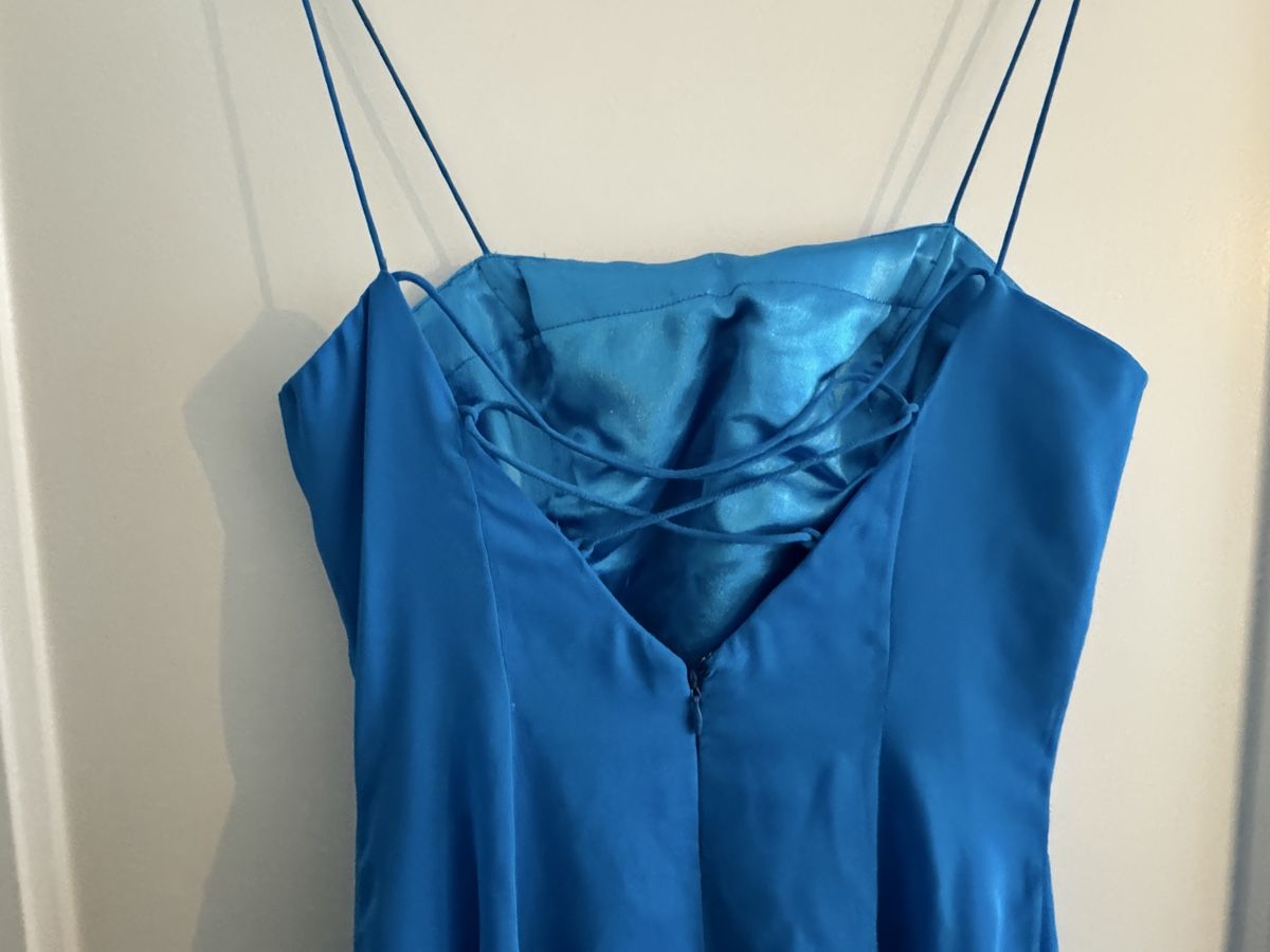 Vestiti: Wunderschönes türkises Abendkleid, Grösse 36 – Usato da Zürich venduto da Zisi7 6