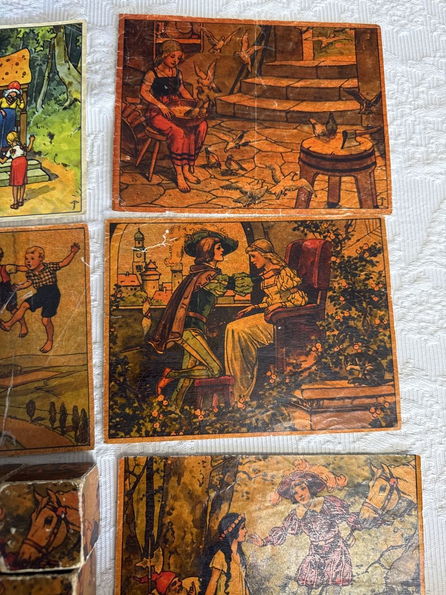Puzzles: Antike Holzbauklötze / Puzzle, Nostalgie – Gebraucht aus Gams von ver_n7n9 2
