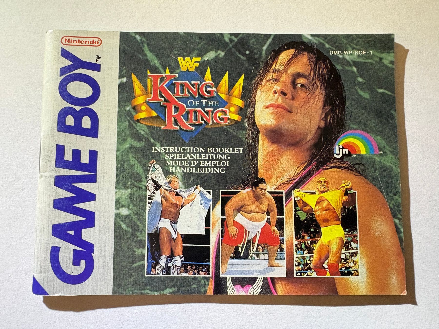 WWF King of the Ring - Nintendo Game Boy - Anleitung - NOE (Gebraucht ...
