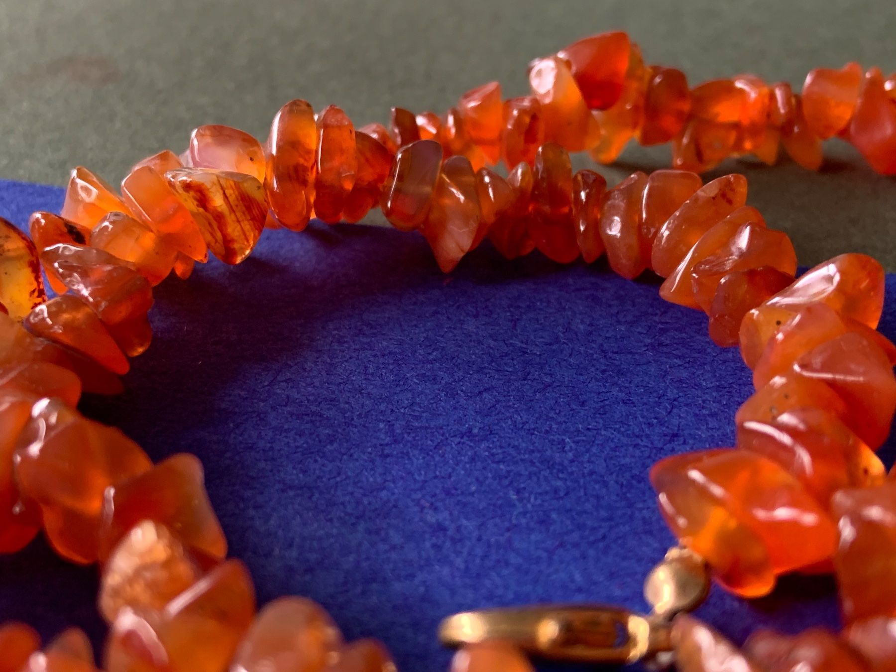 Catenine: Bernsteinkette leuchtend (45 cm) – Usato da Laufen venduto da belleskulptur 2