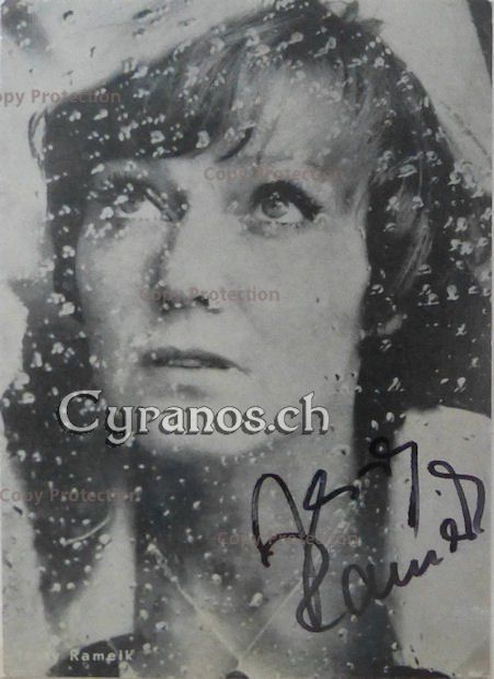 Autogramme: Jessy Rameik (1934-2018) Schauspielerin - Autogramm – Gebraucht aus Dietikon von cyranos.ch