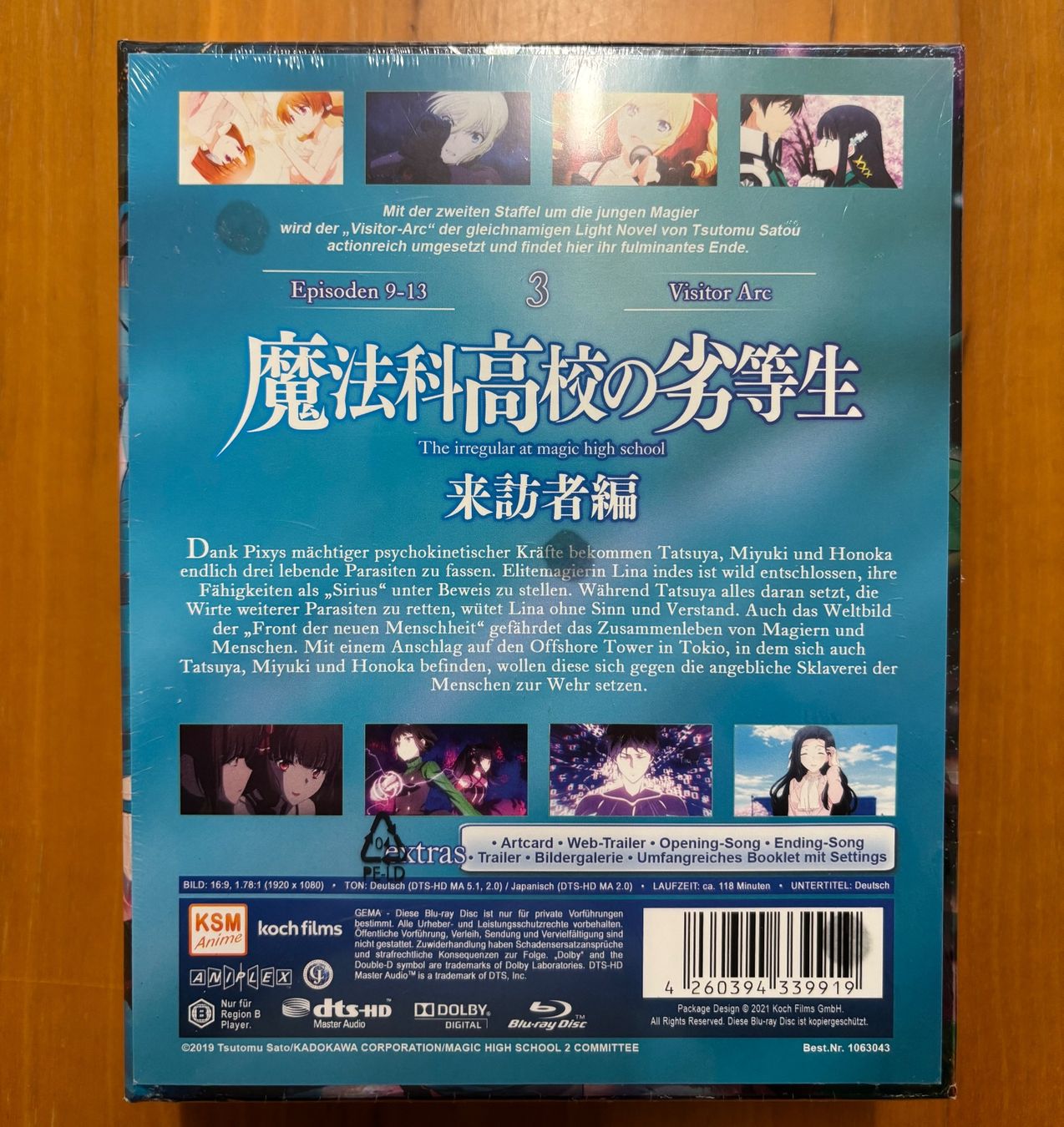 Tutti i DVDs: The Irregular at Magic High School Visitor Arc Blu Ray | NEU – Nuovo (secondo la descrizione) da Suhr venduto da twt_gb7n 1