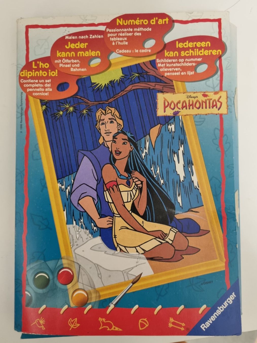 Riviste & Magazine: Malen nach Nummern Pocahontas – Nuovo e nell'imballaggio originale da geroldswil venduto da Gumball1 1