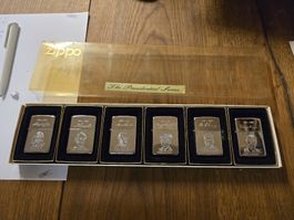 Zippo Presidential Series 6x Rarität! Top Zustand (Q)