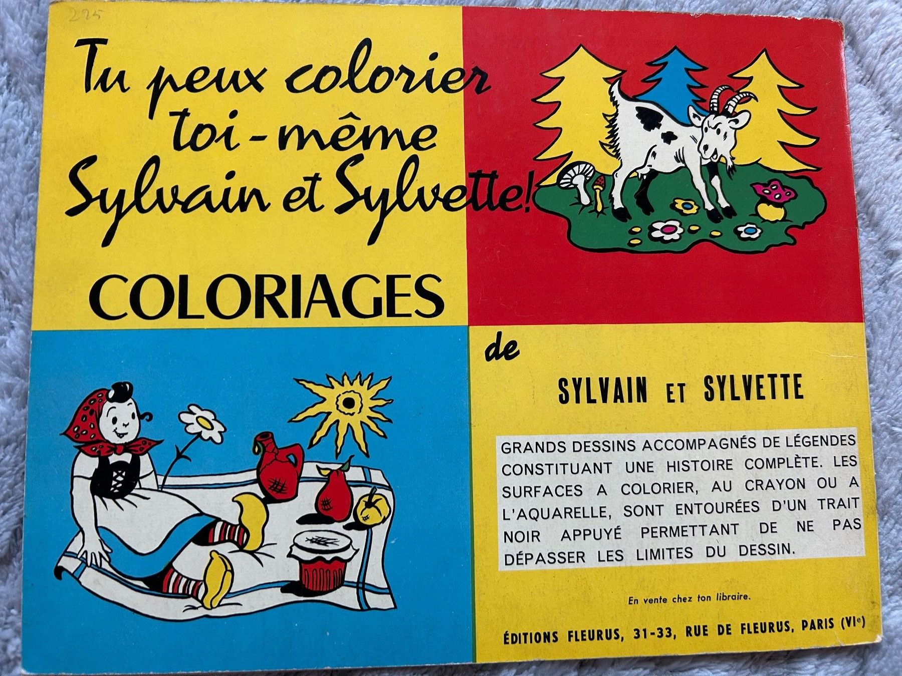 Fumetti: LES AVENTURES DE SYLVAIN ET SYLVETTE – Usato da Genève venduto da zonzon9351 3