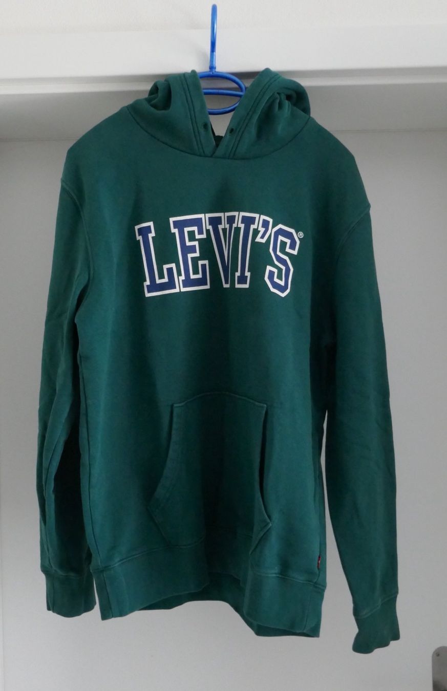 Levi's Pullover & Sweatshirts: Pullover, Hoodie Levis, grün, Gr. M – Gebraucht aus Port von uzuku 8