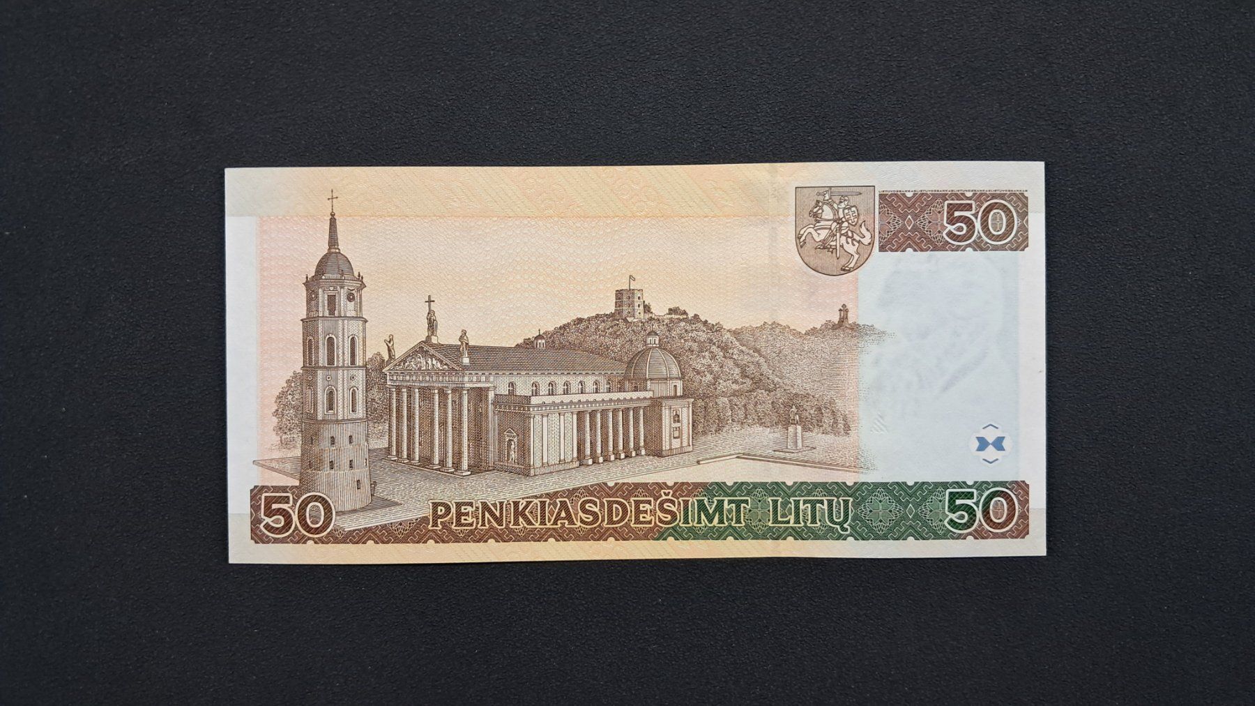 Banconote: Lithuania 50 Litu 2003 Unc – Nuovo e nell'imballaggio originale da Lufingen venduto da E-Auktion 1