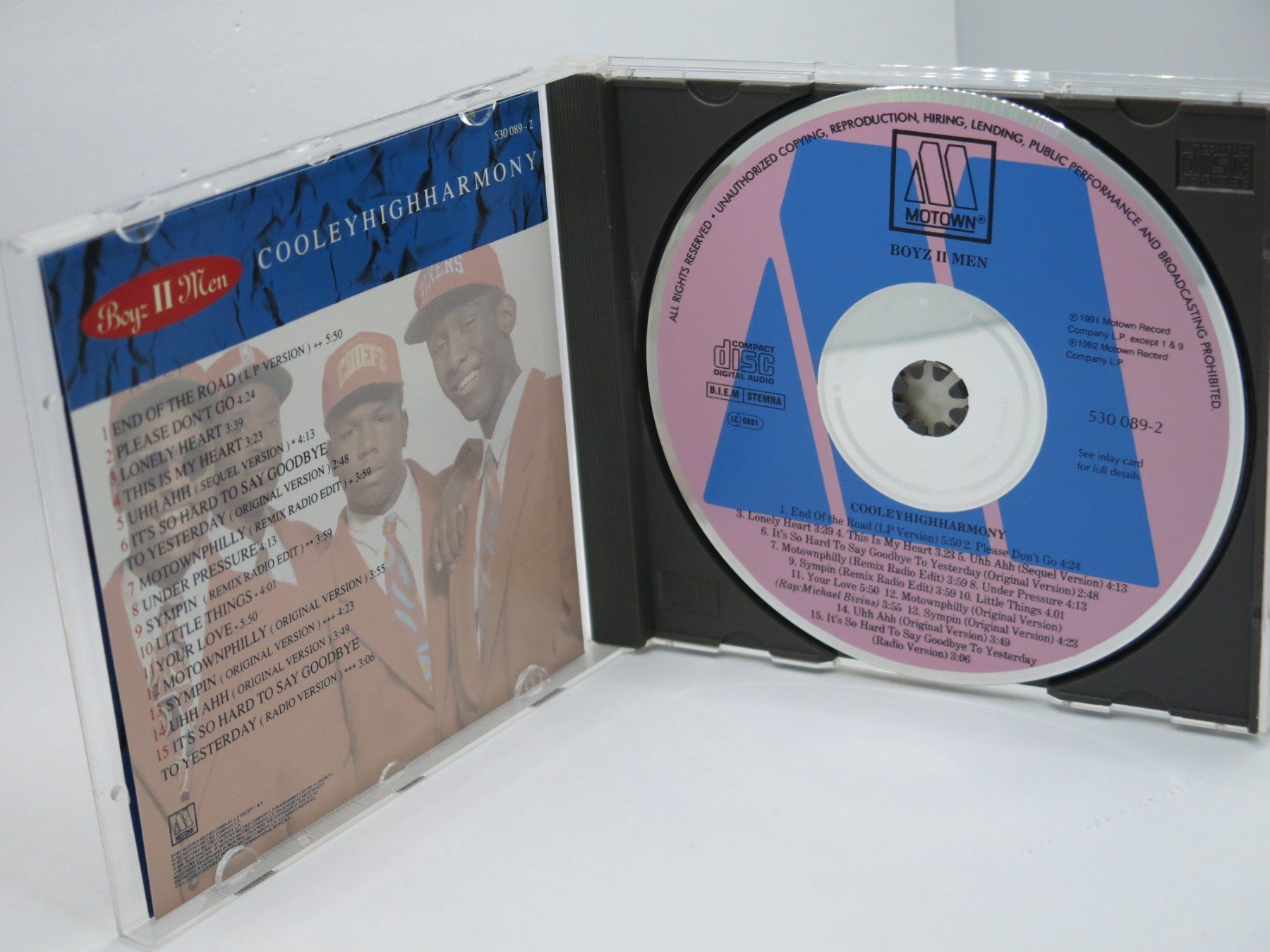 CDs: CD Boyz II Men ‎– Cooleyhighharmony – Gebraucht aus Ernetschwil von luisvonerni 1