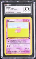 Slowpoke Fossil 1.edition CGC 8.5 EN ab 1.-