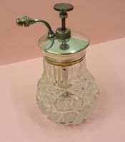 antikes Kristall Zerstäuber/ Parfum