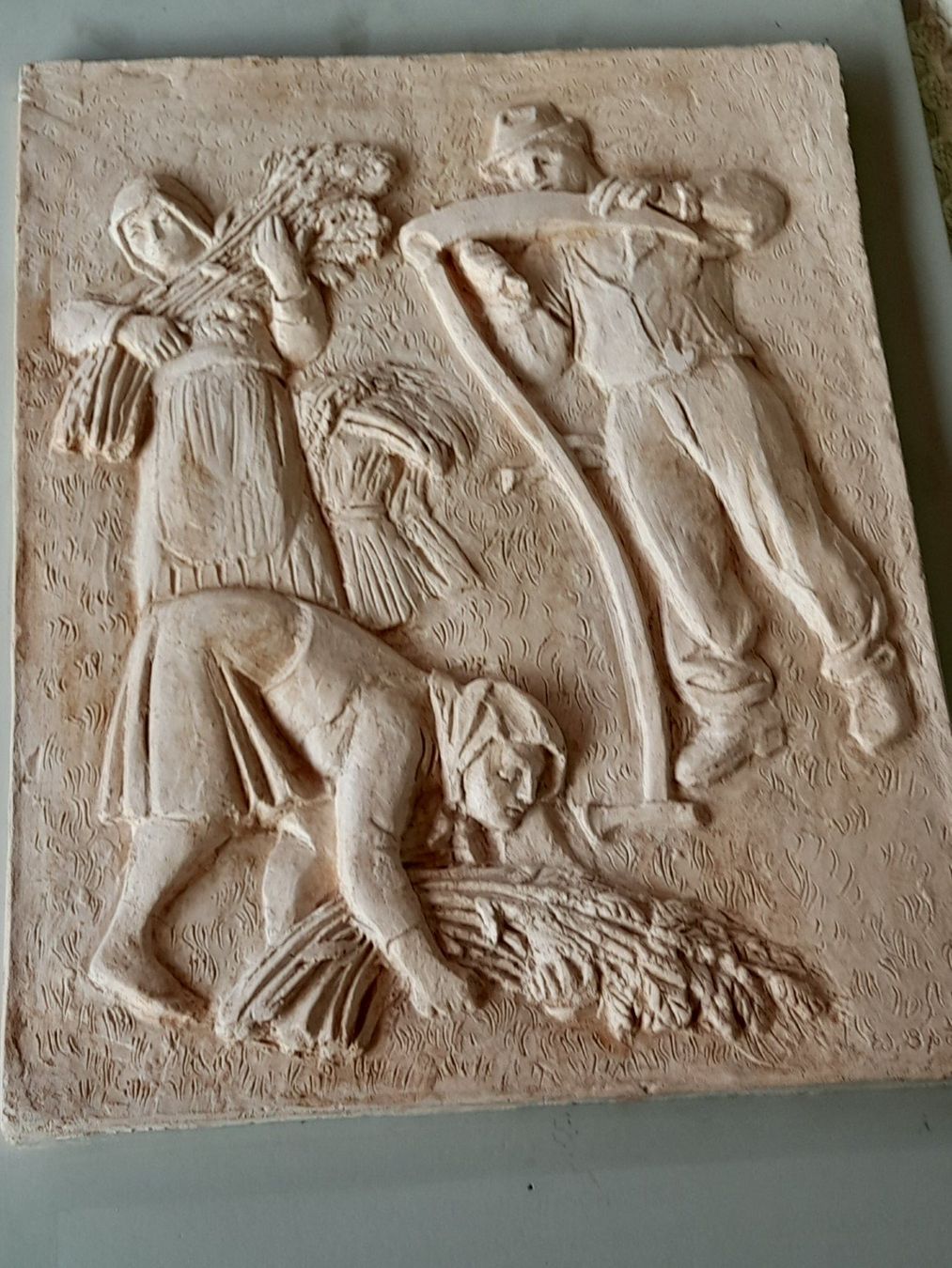 Sculture & Statue: Eduard Spörri Terracotta Relief – Usato da Thun venduto da Treff.....e 5