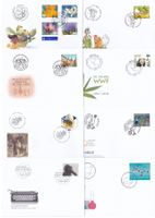 52 Stk. CH FDCs 2011 und 2012