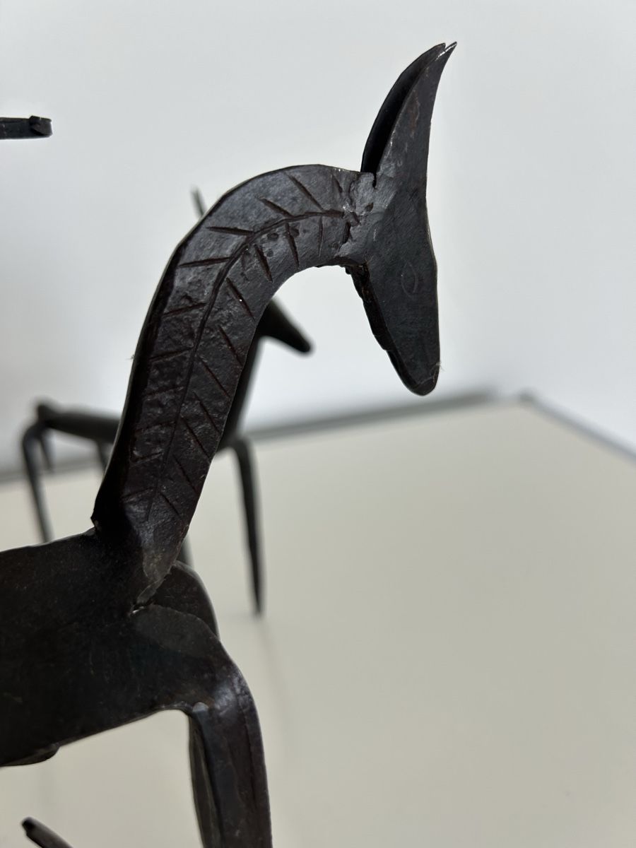 Statuette: Originelle Schmiedeeisen Figuren – Usato da Kreuzlingen venduto da Pix66 6