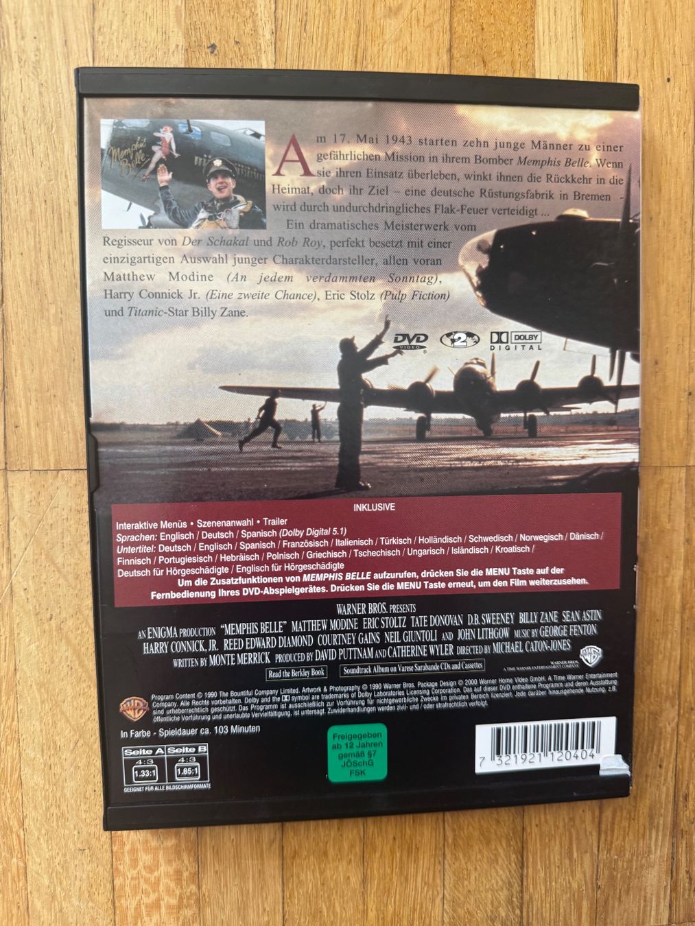 Alle DVDs: MEMPHIS BELLE. (DVD) – Gebraucht aus Basel von san_2qlq 1