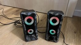 RGB Gaming Lautsprecher - Top Sound für dein Setup!