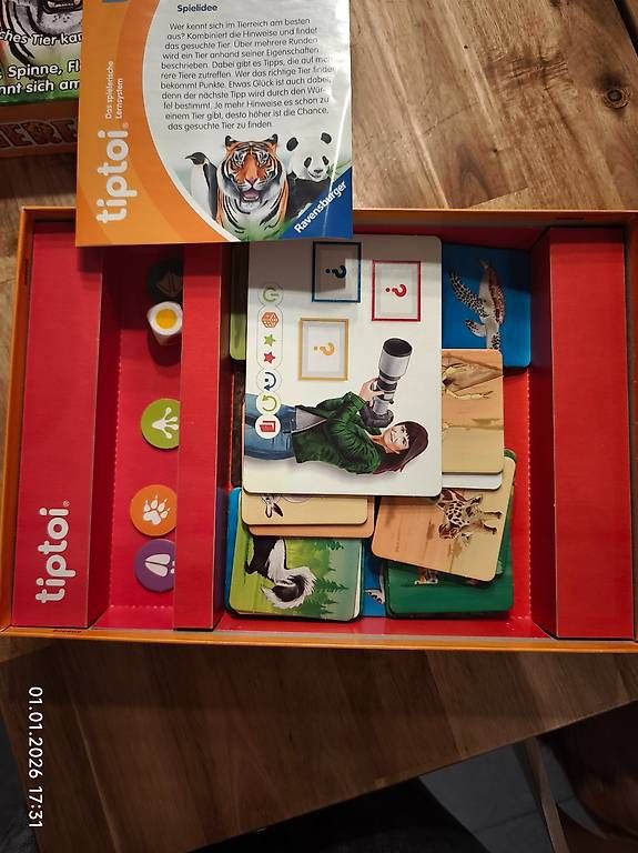 Giochi: Tip Toi Spiel Tiere der Welt – Usato da Schwyz venduto da Seller358 1
