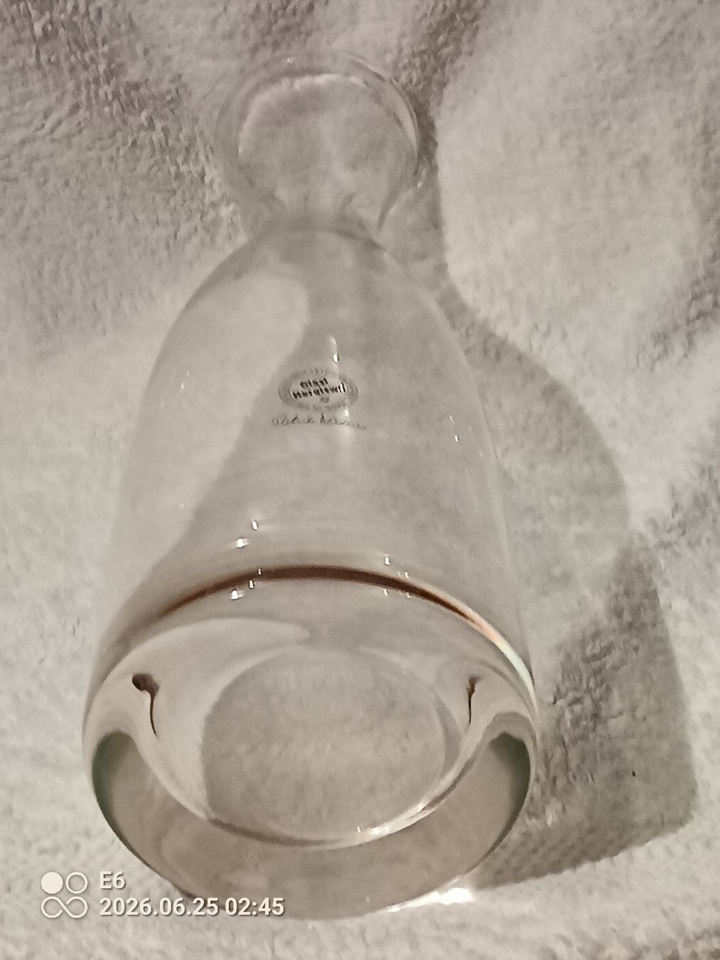Glasi Hergiswil Caraffe: Karaffe von der Glasi Hergiswil – Usato da Zürich venduto da Mitzi6 1