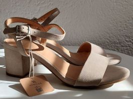 Varese Sandalette Gr 37 Taupe -  NEU
