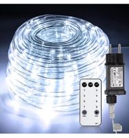 + LED Lichtschlauch Lichterkette 20 M Wasserdicht